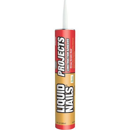 Liquid Nails Construction Adhesive, Light Tan, Tube LN-601